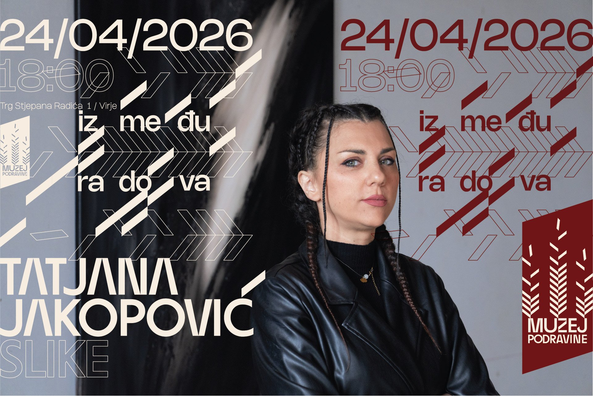 Izložba slika Tatjane Jakopović – Otvorenje programa “Između radova” u Muzeju Podravine