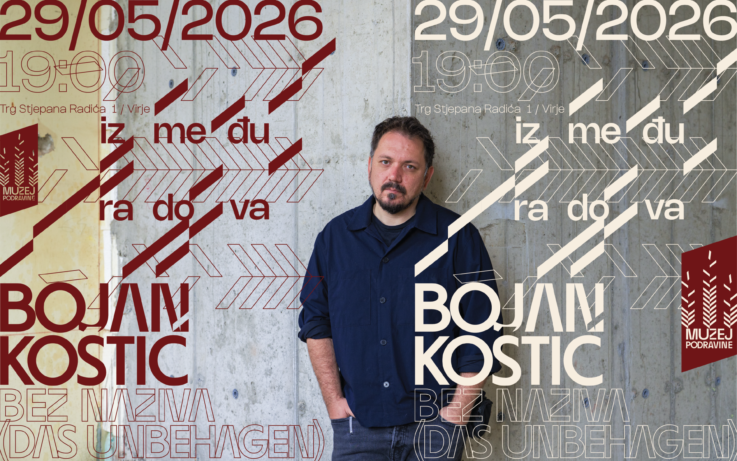 Multimedijalna instalacija Bojana Koštića u programu “Između radova” Muzeja Podravine